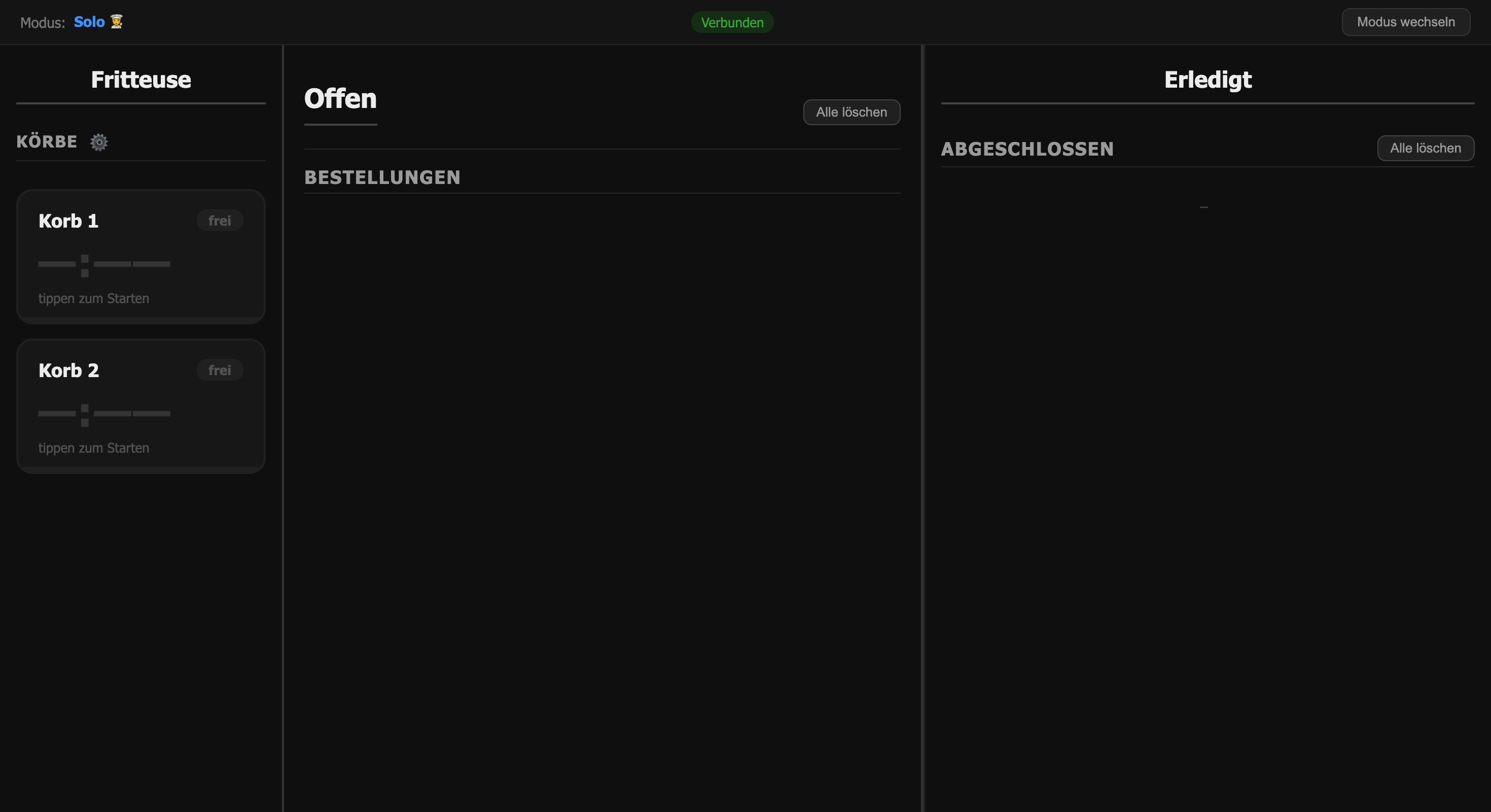 Kitchen Display System – Küchendisplay mit Echtzeit-Bestellungen